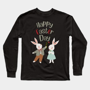 Happy Easter to Every Bunny | one cute chick Long Sleeve T-Shirt